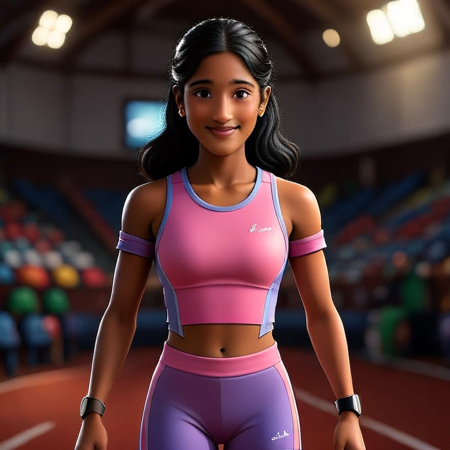 Mina, beginner runner from Pune