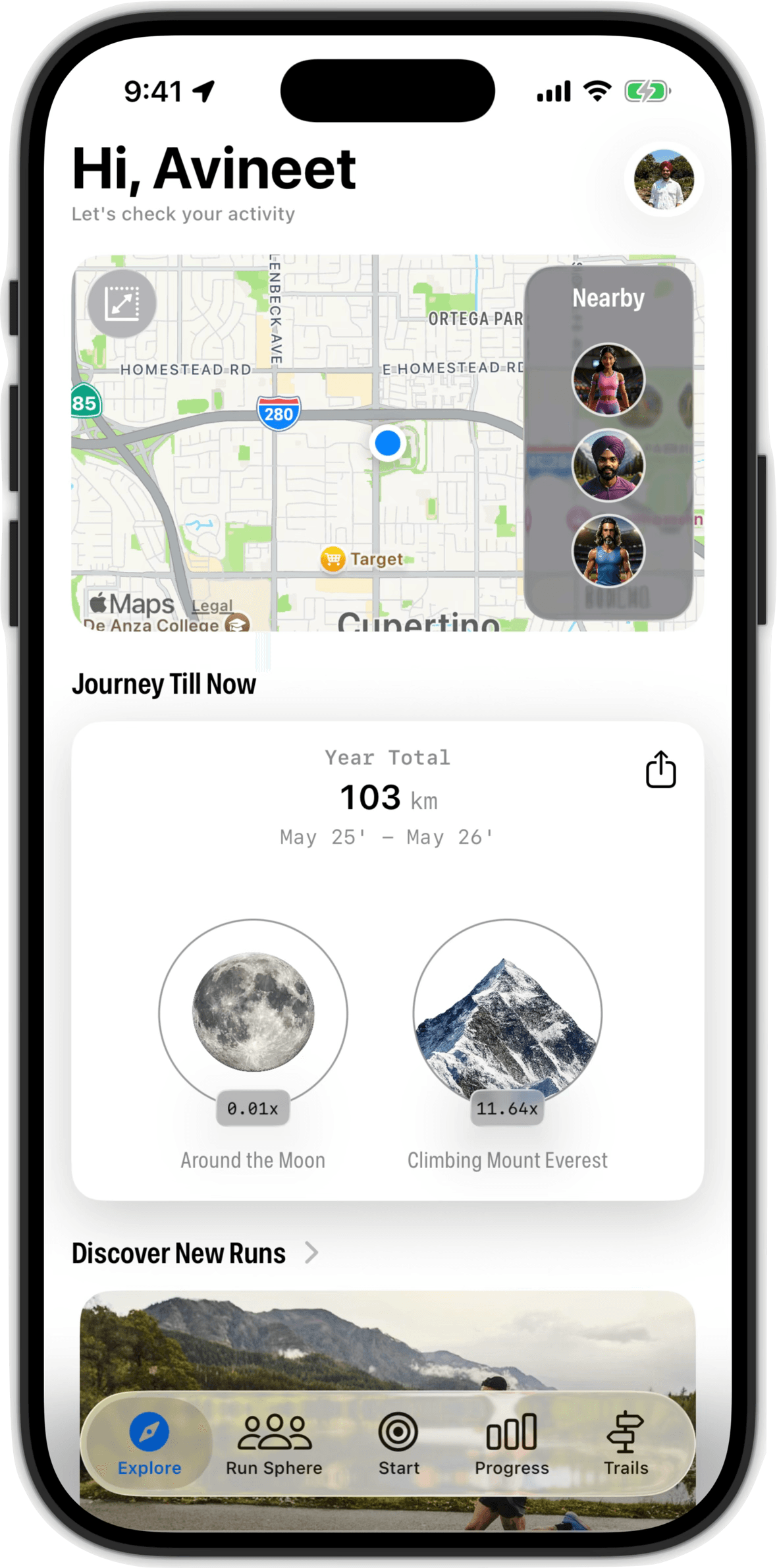 Tribe app screen preview